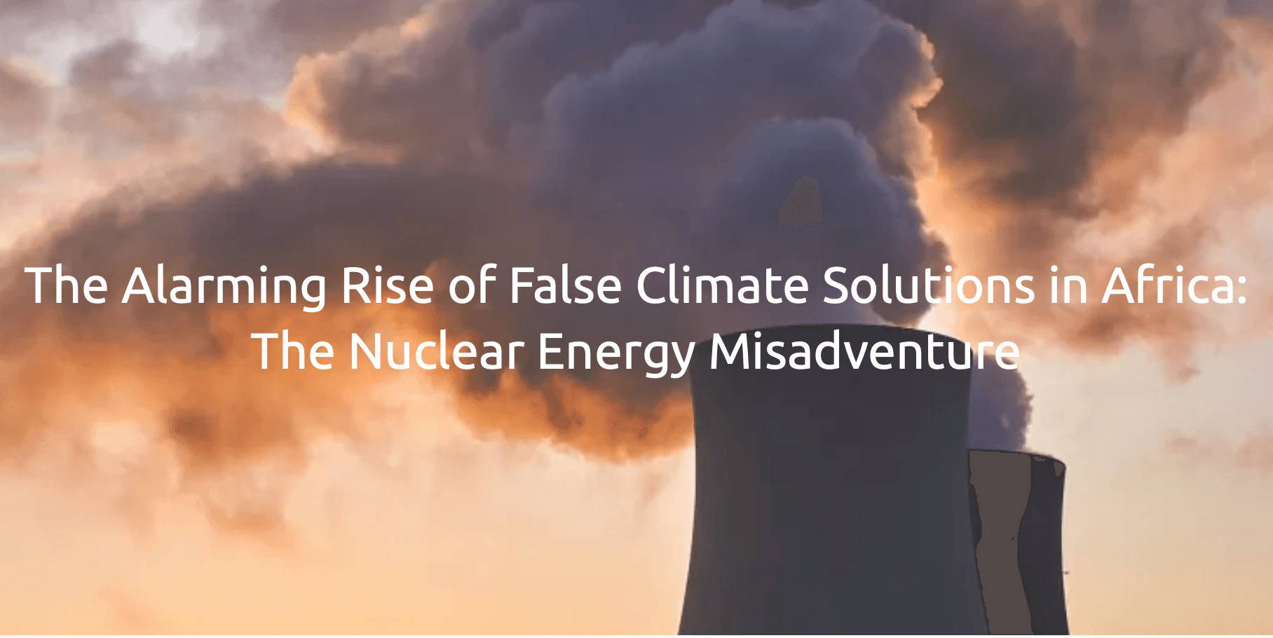 No to nuclear in Africa